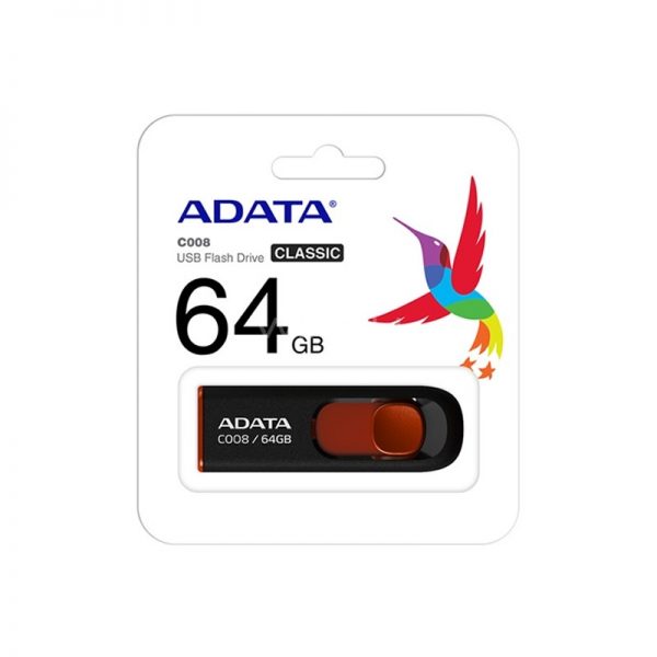Pendrive 64GB Adata AC008, USB 2.0