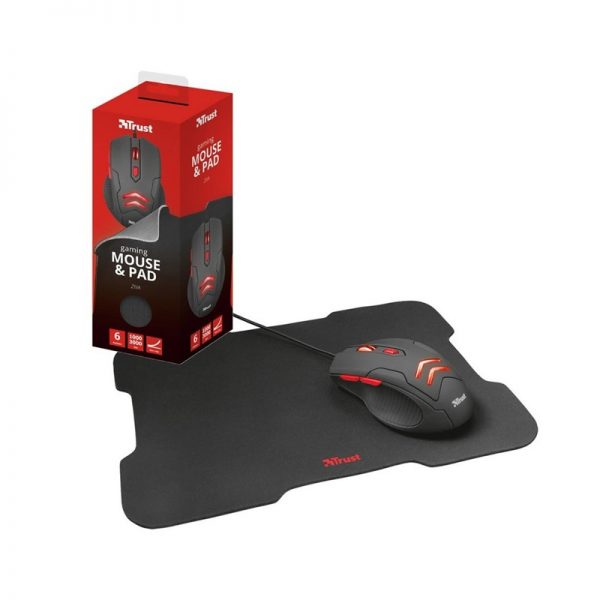 Mouse y Mouse Pad Trust Ziva