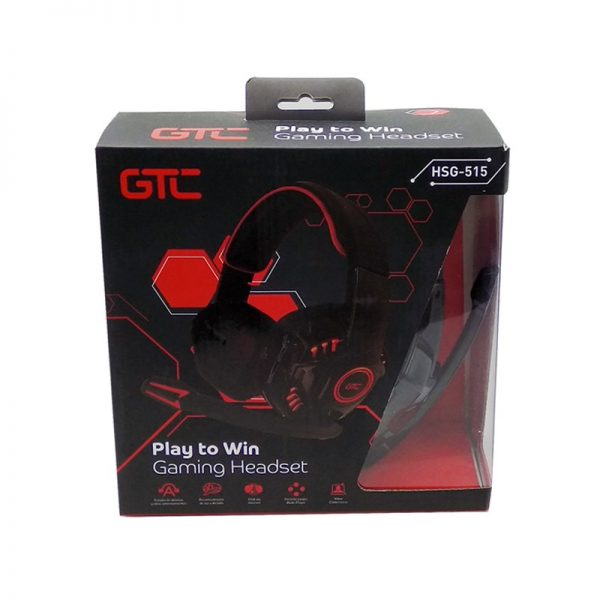 Audífono Con Micrófono Gamer GTC Hsg-515 - Pc PS3 PS4