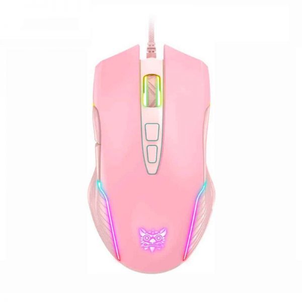 Mouse Gamer Onikuma CW905 – Rosado