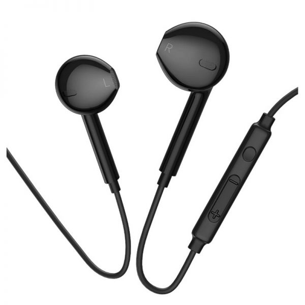 M55 Memory sound wire control earphones with mic