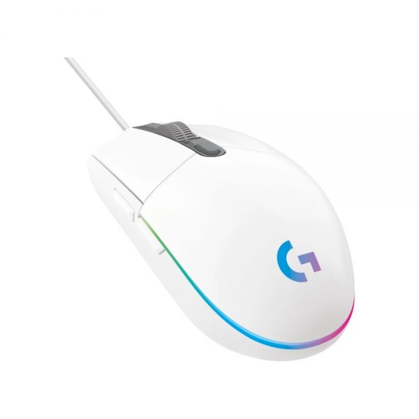 Mouse Gamer Logitech G203 New Rgb Lightsync White